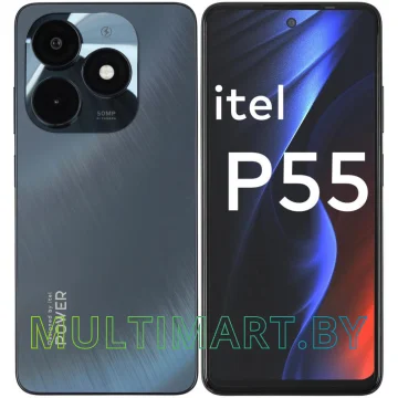 Смартфон Itel P55 4G 8GB/128GB (черный)